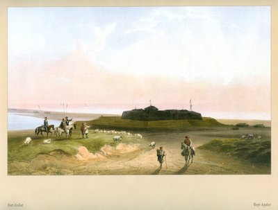Fort Arabat by Carlo Bossoli